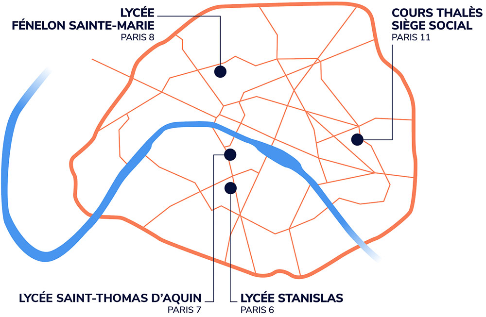 Plan-3centres-stages-2023 3 centres de stages à Paris