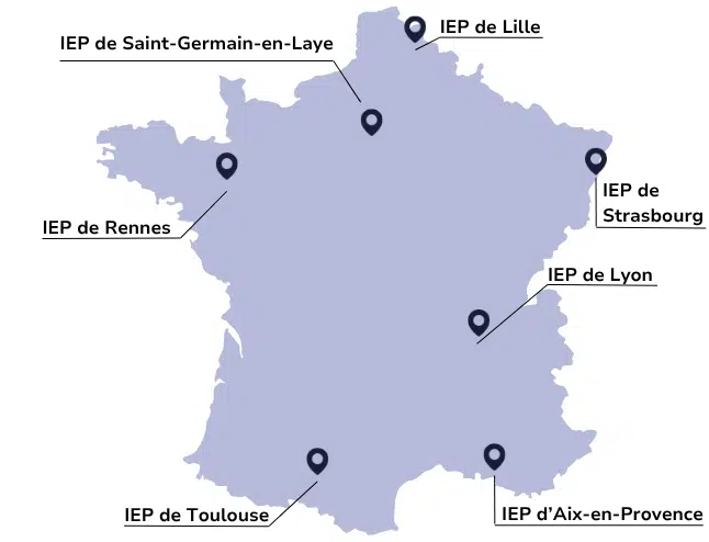 Les IEP du réseau sciences po